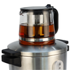 Produsen Grosir 4l Stainless Steel Mesin Pembuat Teh Samovar Rusia Ketel Air Samovar Turki Listrik untuk Dijual