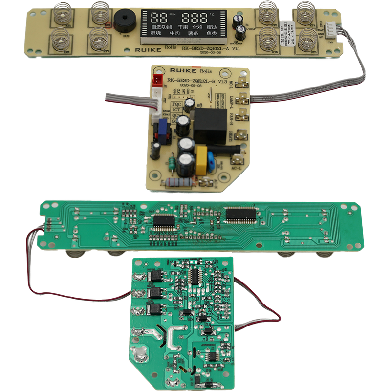 PCB oven udara sentuh pegas tabung digital papan PCB oven multi-fungsi