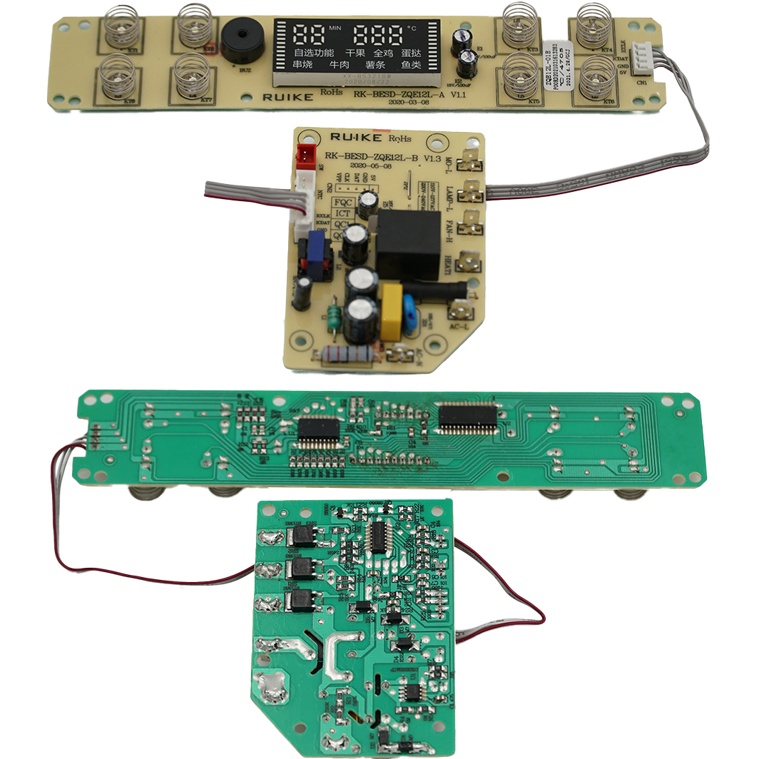 PCB oven udara sentuh pegas tabung digital papan PCB oven multi-fungsi