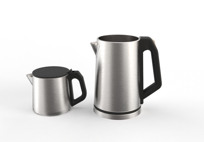  Dapur Pintar 2.0L Ketel Listrik Samovar Mesin Teko Teh Listrik dengan Set Baki Pengatur Suhu