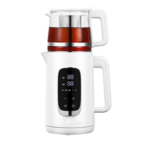 Layar Digital 1500W Pembuat Teh Teh Double Dall Cordless Kettle Dengan Kontrol dan Tampilan Sensitif Sentuh