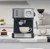 Perkolator Listrik Mesin Pembuat Kopi Uap Pembuat Kopi Espresso Semi-otomatis Stainless Steel