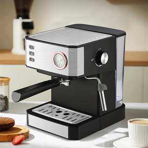 Mesin Kopi Espresso Profesional Produk Pod Espresso Listrik Kafe Pembuat Kopi Otomatis 1,6l Untuk Penggunaan Komersial