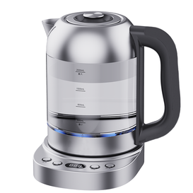 Ketel Kaca Listrik Pembuat Teh Digital 1850W Mendidih Cepat Berdaya Tinggi 2.0l dengan Kontrol Suhu