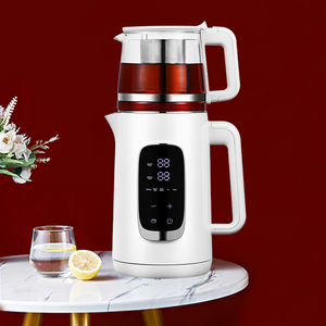 Inovatif Baru 1,5 L dan 1,1 L Panci Ganda Kapasitas Tinggi Ketel Kaca Ketel Air Ketel Teko Teh Listrik 
