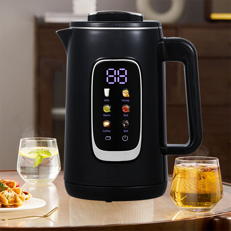 Peralatan Penjualan Panas Lapisan Ganda 1.5L+1.1L Stainless Steel Water Electric Water Kettle Arab Samovar Tea Maker Set Glass Teapot Kettle