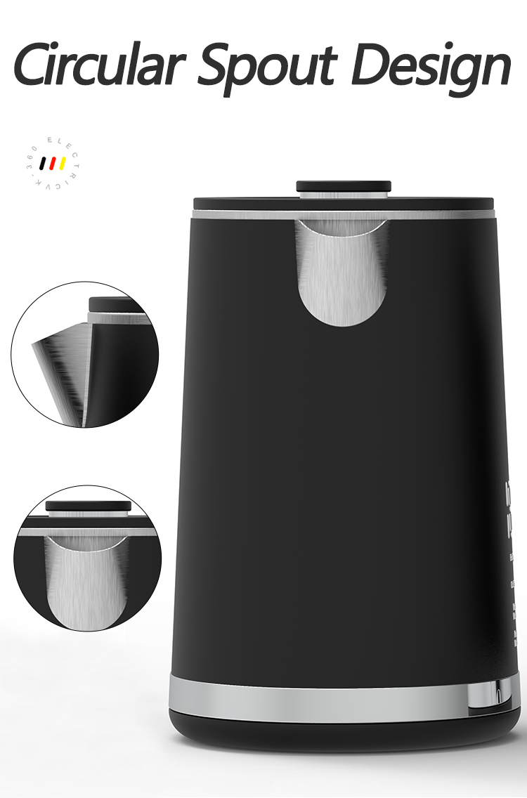 YUEKON APPLIANCES Kitchen Pembuat Teh Arab Set Ce RoHS Digital Keep Water Water Boiler Double Layer Digital Tea Maker 