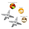Mesin Memasak Bilah Mixer Komersial Bagian 304 Bagian Mixer Penggantian Stainless Steel untuk Blade Juicer Rumah Tangga 