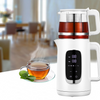 Penjualan Terlaris Pembuat Teh 1,5l Listrik dengan Ketel Air 1,1l Teko Kaca Borosilikat