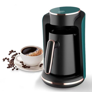 YUEKON Home Kahve Makinesi Mesin Pembuat Kopi Peralatan Dapur Pembuat Kopi Turki Listrik Portabel 
