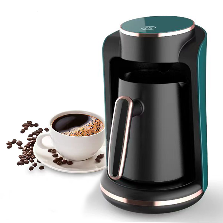YUEKON Home Kahve Makinesi Mesin Pembuat Kopi Peralatan Dapur Pembuat Kopi Turki Listrik Portabel 