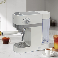 20 Bar Profesional Rumah Otomatis 2 In 1Semi Otomatis Kafetera Cappuccino Pembuat Kopi Komersial/Mesin Espresso