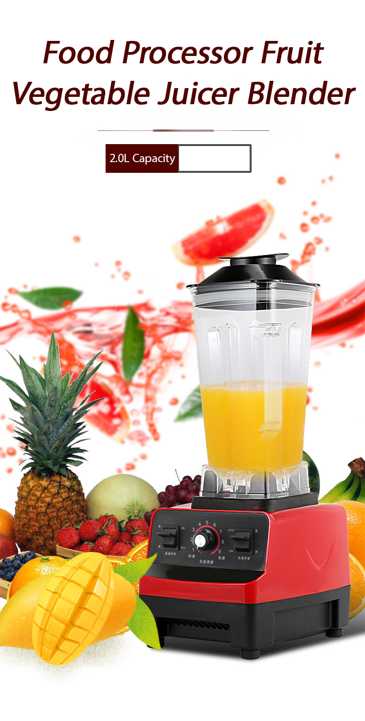 Blender Pembuat Jus Sayuran Buah Pengolah Makanan