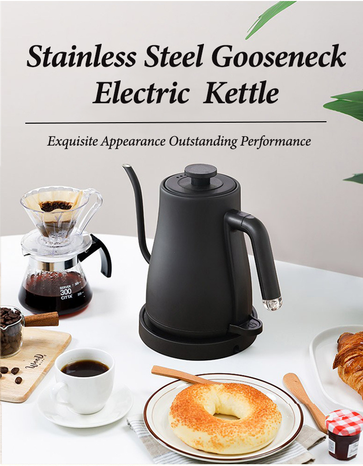 Ketel Listrik Gooseneck Stainless Steel