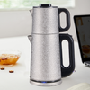 Double Stainless Steel Tea Pot Grade Food Turki 2 in 1 Electric Tea Machine Mesin Teh Bocor Ketel listrik dengan filter infuser 