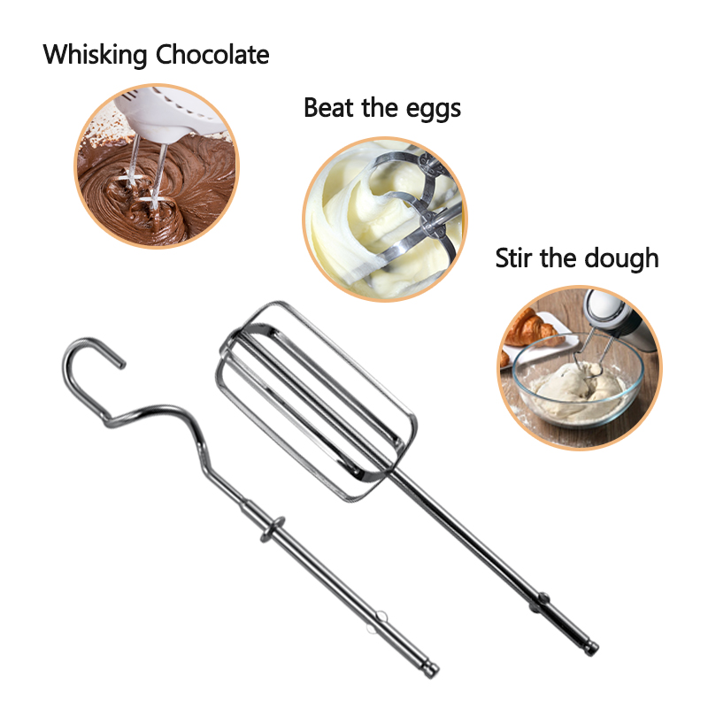 Grosir Kustom Stainless Steel Egg Beats Kocok bagian Kue Aksesori Mixer Kait Suku Cadang untuk Mixer