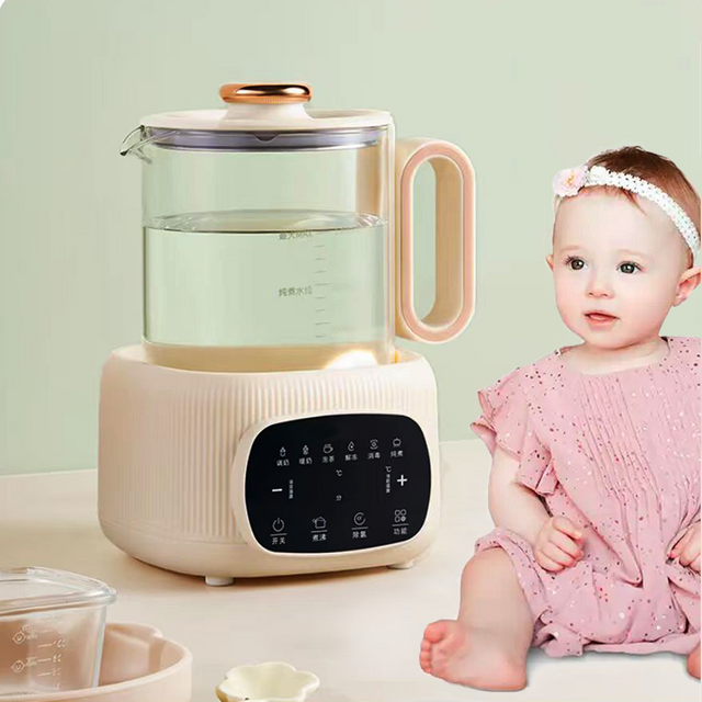 Desain Kapasitas 1,3L Mesin Modulator Susu Penghangat Botol Bayi 3in1 Mixer Susu dan Ketel dengan Fungsi Penghilang Klorin