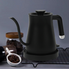 Teko Kopi Baja Tahan Karat 600Ml Tuang Di Atas Ketel Kopi Leher Angsa Listrik Pembuatan Bir Espresso