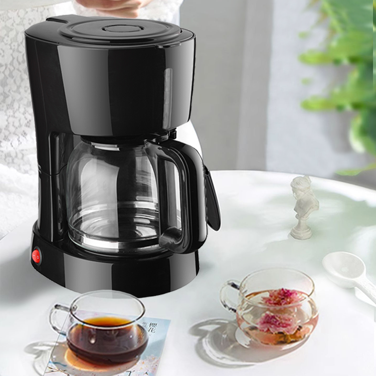 Populer Baru Listrik 4-5 Cangkir Toples Kaca Filter Tetes Mesin Kopi Espresso Pembuat Kopi Dripper