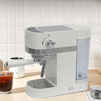 Pembuat Kopi Rumah Tangga Listrik Semi-otomatis Italia Pembuat Kopi Espresso Mesin Kelas Komersial Untuk Kantor Rumah Kafe Dan Mobil Untuk Hotel 
