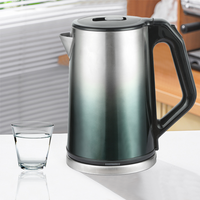 Peralatan Rumah Pintar 2.0l 304 Ketel Listrik Aman untuk Makanan Panci Air Ketel Listrik Lapisan Ganda untuk Air Mendidih