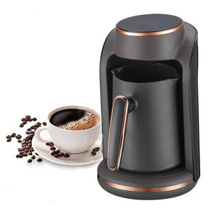 Mesin Pembuat Kopi Espresso Mini Teko Kopi Elektrik Turki Food Grade Dengan Perlindungan Kering Otomatis 