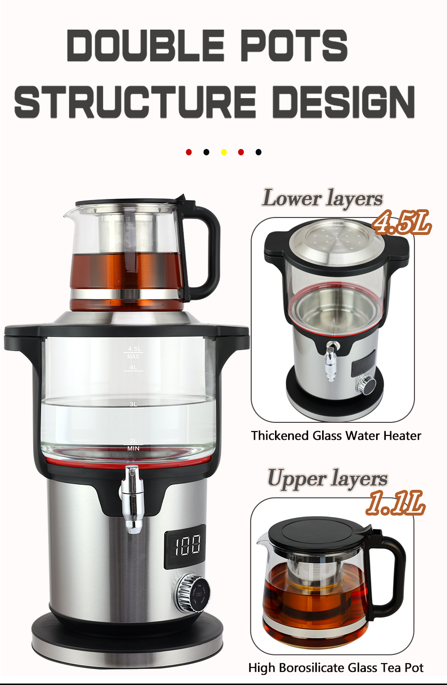 ketel air listrik komersial