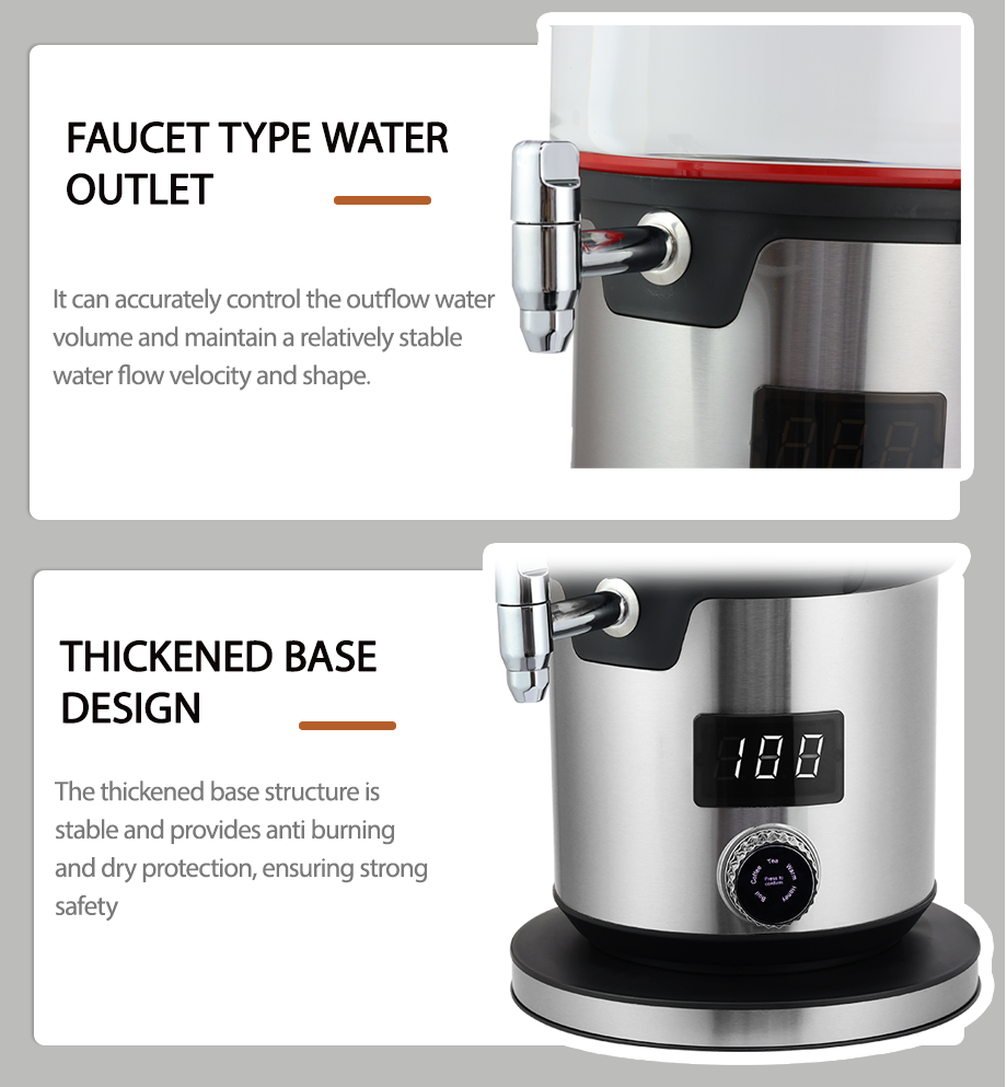 mengontrol volume air keluar secara akurat