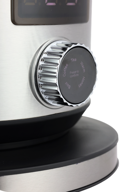 Mesin Pembuat Teh Lapisan Ganda Pintar 4.5 + 1,1L 2000W Kenop Rumah Tangga Ketel Teh Turki Ketel Tanpa Kabel Listrik untuk Air Mendidih