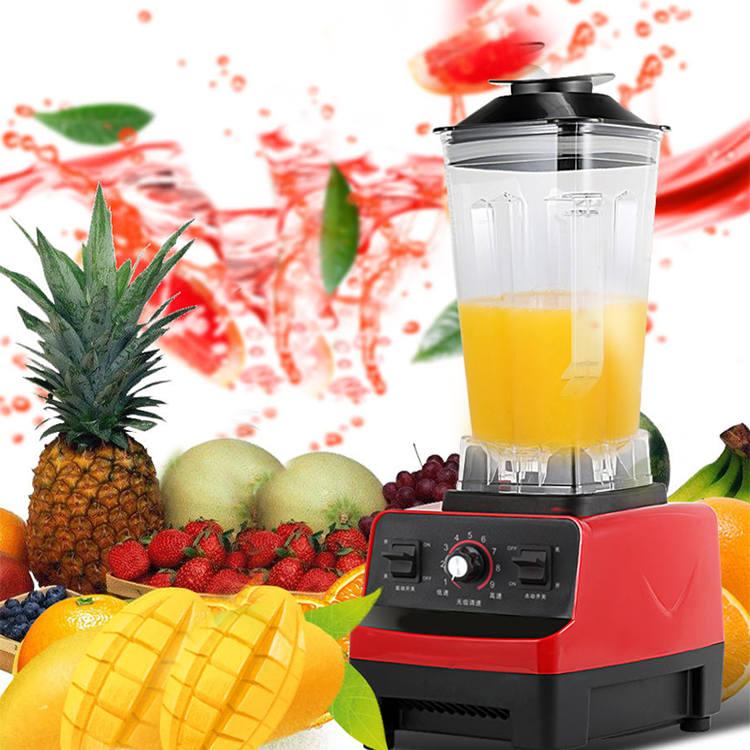 Blender Penggunaan Dapur Licuadora Para Batidos Y Batidos Pengaduk Es Pengolah Makanan dan Blender Listrik Komersial Daya Tugas Berat