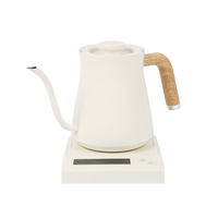 Peralatan Rumah Tangga Hotel Ketel Kopi Leher Angsa Teko Kopi Listrik 1,8L Tanpa Kabel untuk Ketel Tangan Pembuat Kopi Tuang Listrik