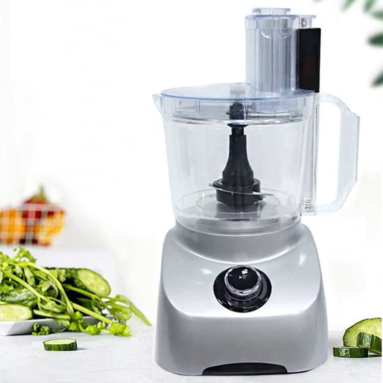 3 In 1 Masakan Rumah Tangga Baja Terbuka Listrik Perajang Kecil Mesin Makanan Pengiris Mixer Berdiri untuk Dapur