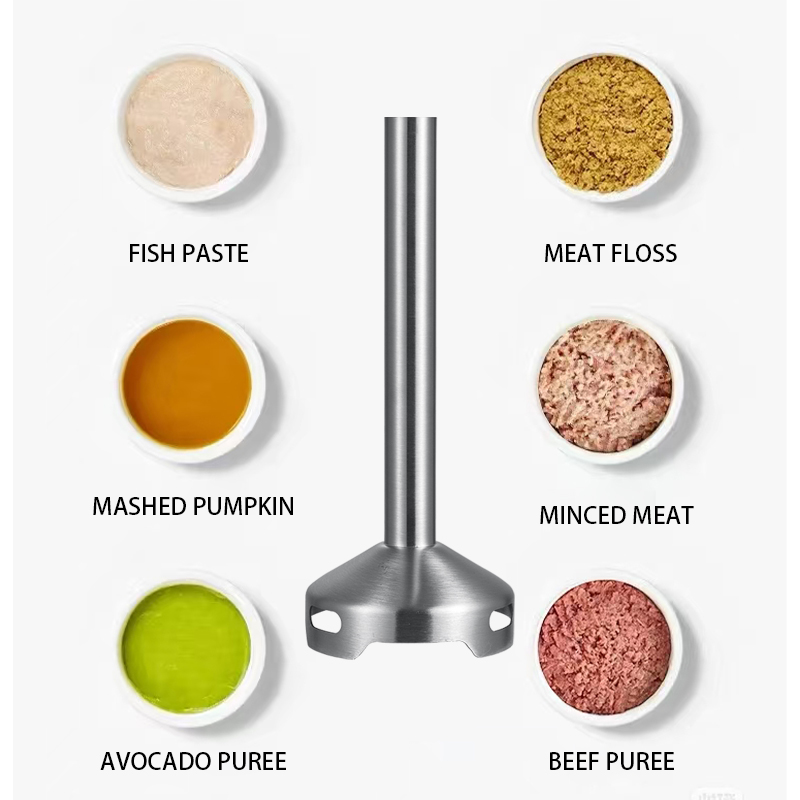 Fabrikasi Logam Fabrikasi Dapur Blender Hand Bar Steel Steel Blender Blender Electric mengocok tongkat blender suku cadang