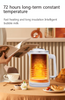 Layar Digital 1500W Pembuat Teh Teh Double Dall Cordless Kettle Dengan Kontrol dan Tampilan Sensitif Sentuh
