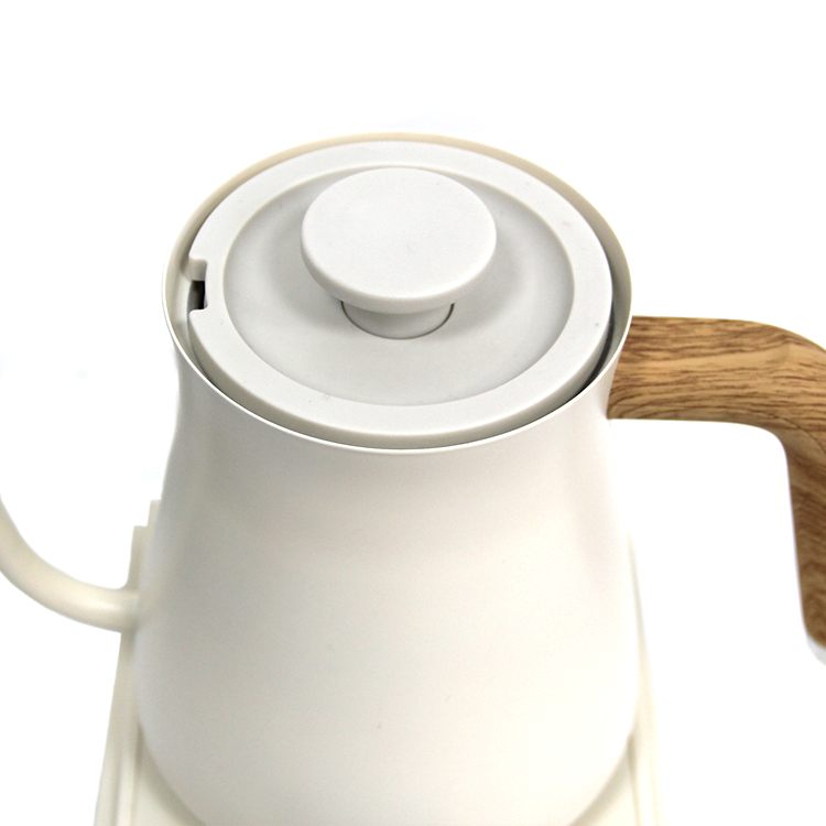 Desain Baru Ketel Gooseneck Termos Peralatan Rumah Tangga Ketel Listrik Gooseneck Baja Tahan Karat Tuangkan Di Atas Teh Kopi