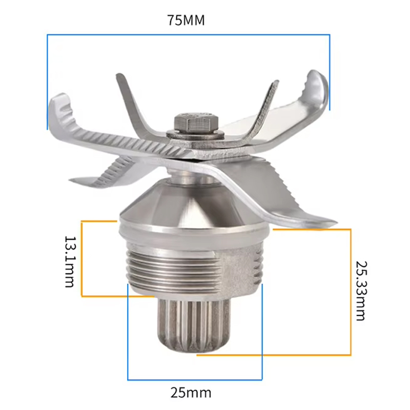 Bilah Penggantian Bilah Ekstraktor Bilah untuk Juicer Blender Jar Blade Accessory atau Ice Sand Machine Accessories