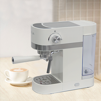 Mielux 20Bar Mesin Kopi Expresso Pembuat Latte & Cappuccino Rumah Mesin Pembuat Kopi Turki Pengocok Susu Baja Tahan Karat