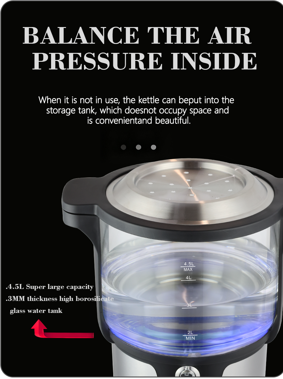 Ketel Samovar Dengan Teko Kaca