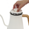 Desain Baru Ketel Gooseneck Termos Peralatan Rumah Tangga Ketel Listrik Gooseneck Baja Tahan Karat Tuangkan Di Atas Teh Kopi