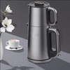 Alat Dapur Terlaris Pembuat Teh Samovar Turki Listrik Untuk Ketel Teh 2.0l Dengan Pot Teh 