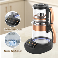 Peralatan Rumah Terbaru Lran Glass Tea Kettle 1500W Teh Multi-Fungsional Machime Double Glass Tea Maker dengan Infuser