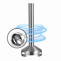 Fabrikasi Logam Fabrikasi Dapur Blender Hand Bar Steel Steel Blender Blender Electric mengocok tongkat blender suku cadang