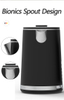 Peralatan Rumah Desain Baru Electric Keitle Factory Borosilicate Glass Tea Maker Double Wall Glass Tea Ketel untuk Teh Tinggi