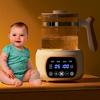 Kualitas Tinggi 1.3l Teh Panas Ketel Termostat Modulator Formula Susu Hangat Kaca Ketel Listrik