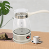 Desain Baru Teko Kopi Turki 500Ml Pelat Pemanas Teko Kopi Ketel Transparan untuk Rumah 