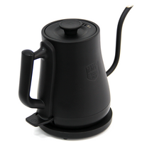 1L 1500W Teko Teh Kopi Baja Tahan Karat Kontrol Suhu Ketel Kopi Leher Angsa Ketel Listrik Tanpa Kabel untuk Menuangkan Kopi